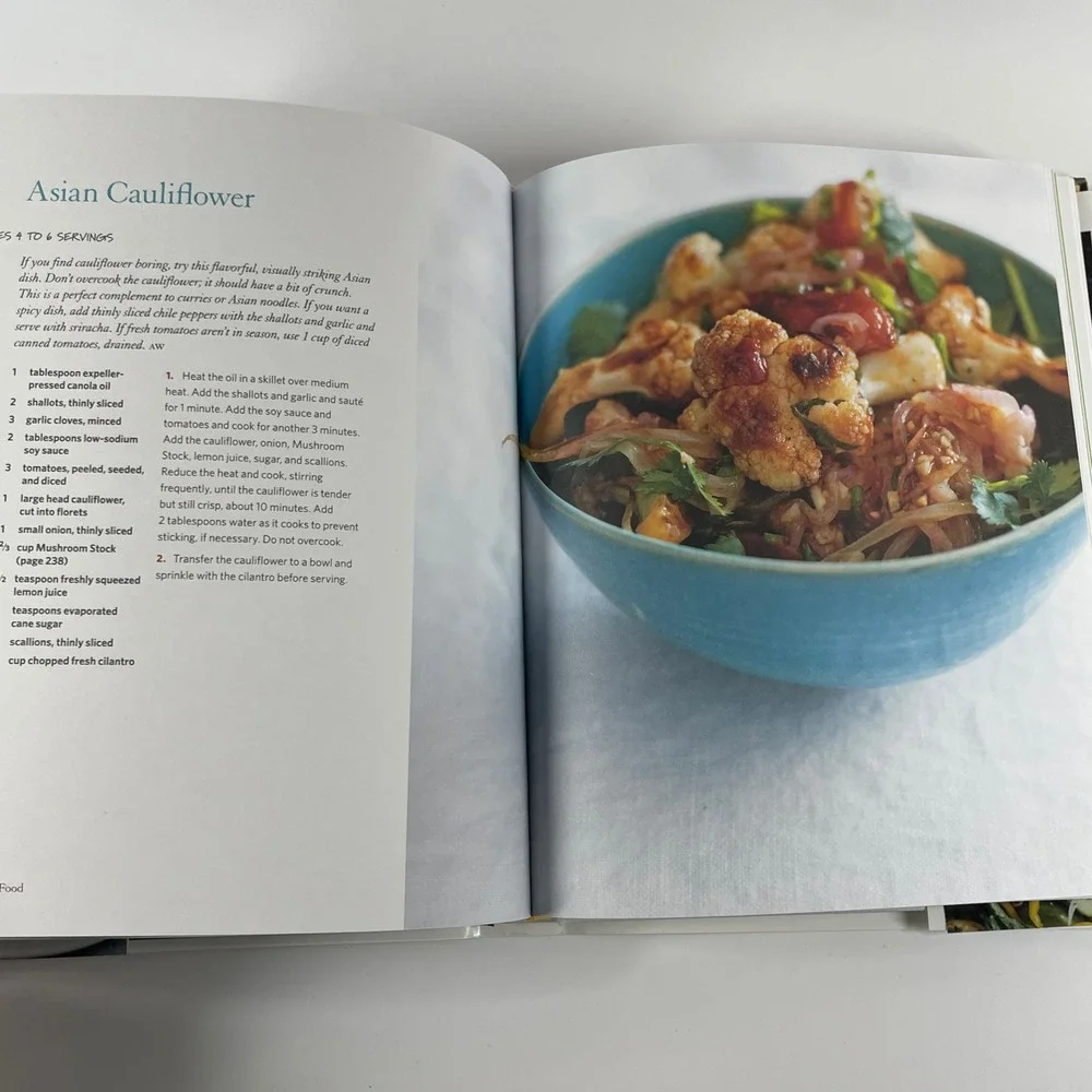 True Food Andrew Weil MD Sam Fox Michael Stebner Cookbook 2012 First Edition